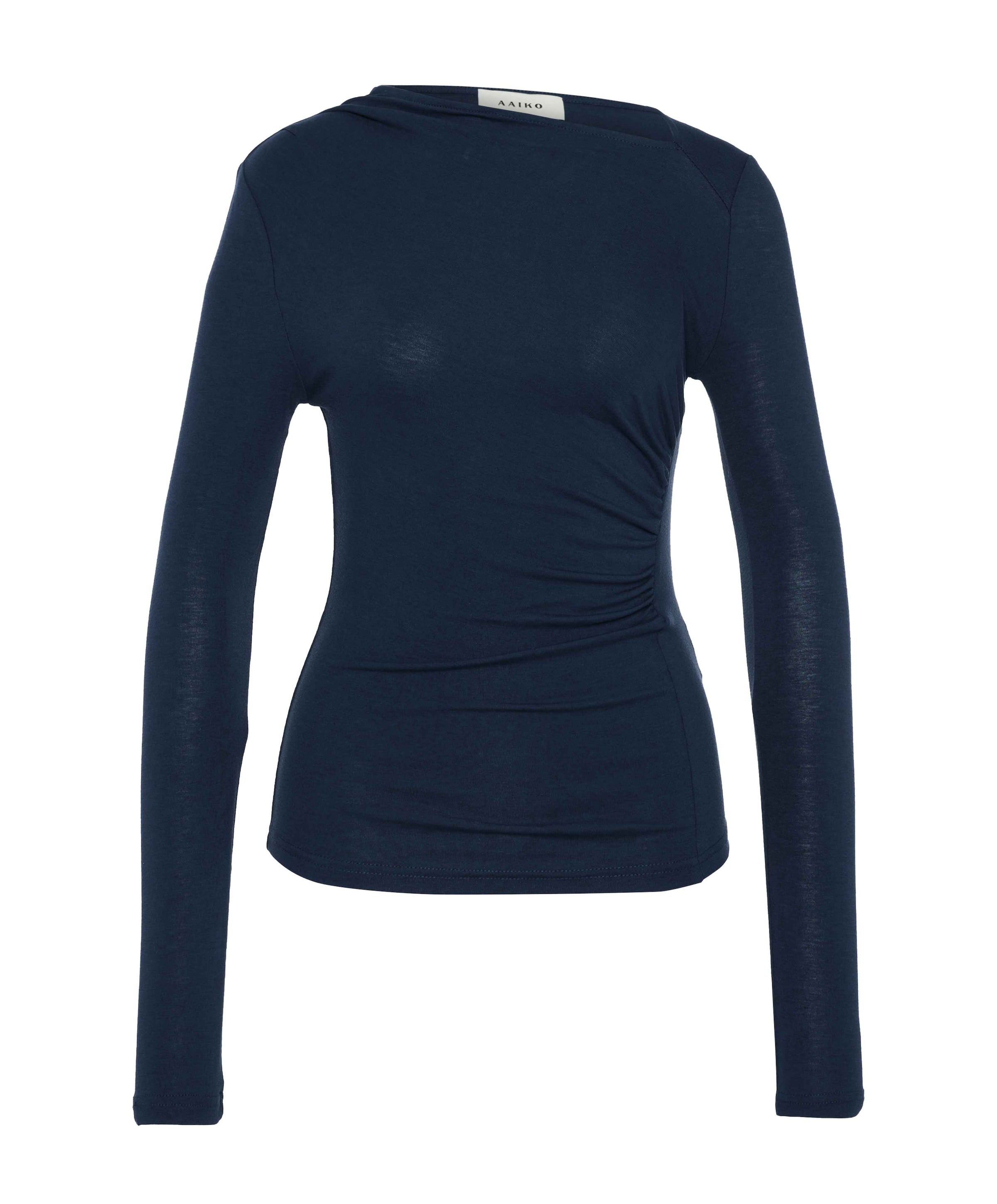 Dames longsleeve blauw