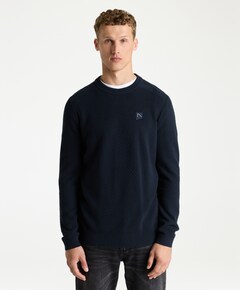 Heren trui blauw