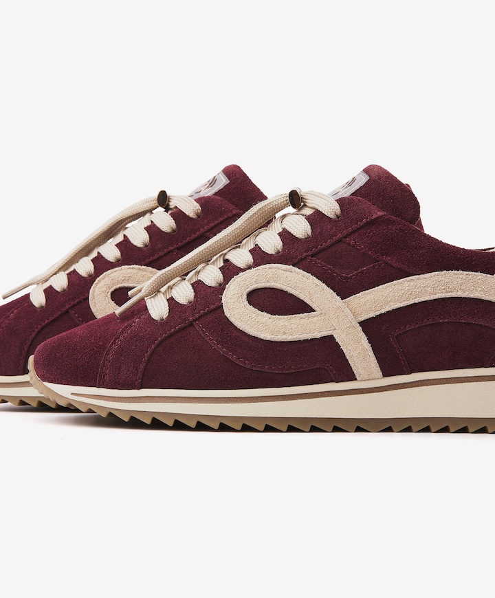 Mikki Eve dames sneakers bordeaux