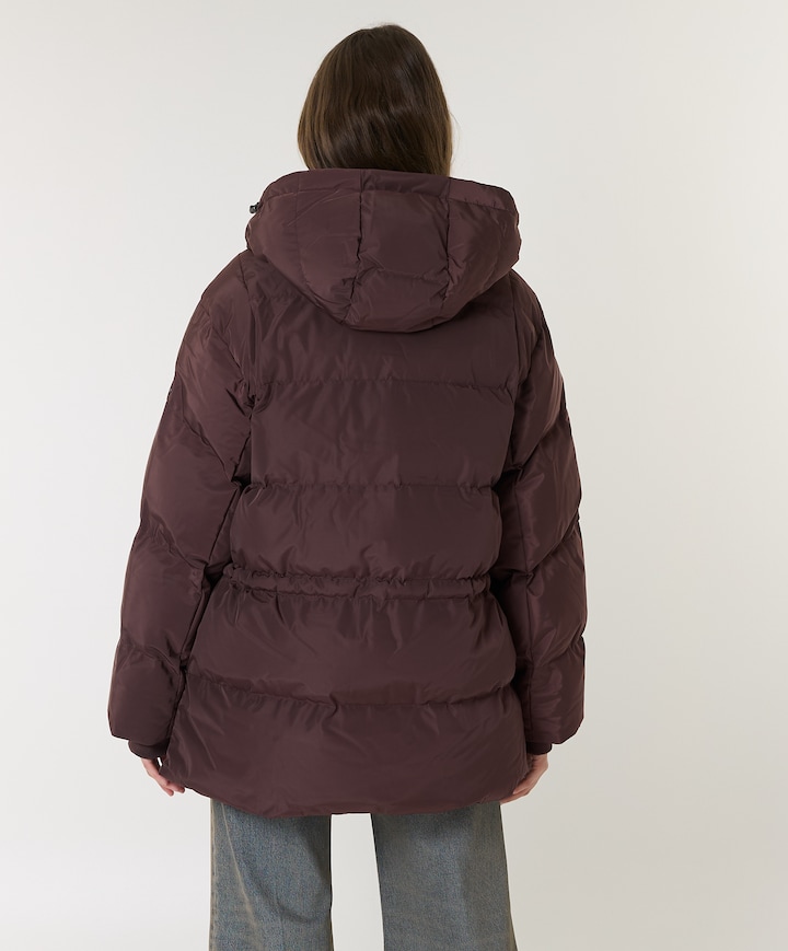 Dames jas bordeaux