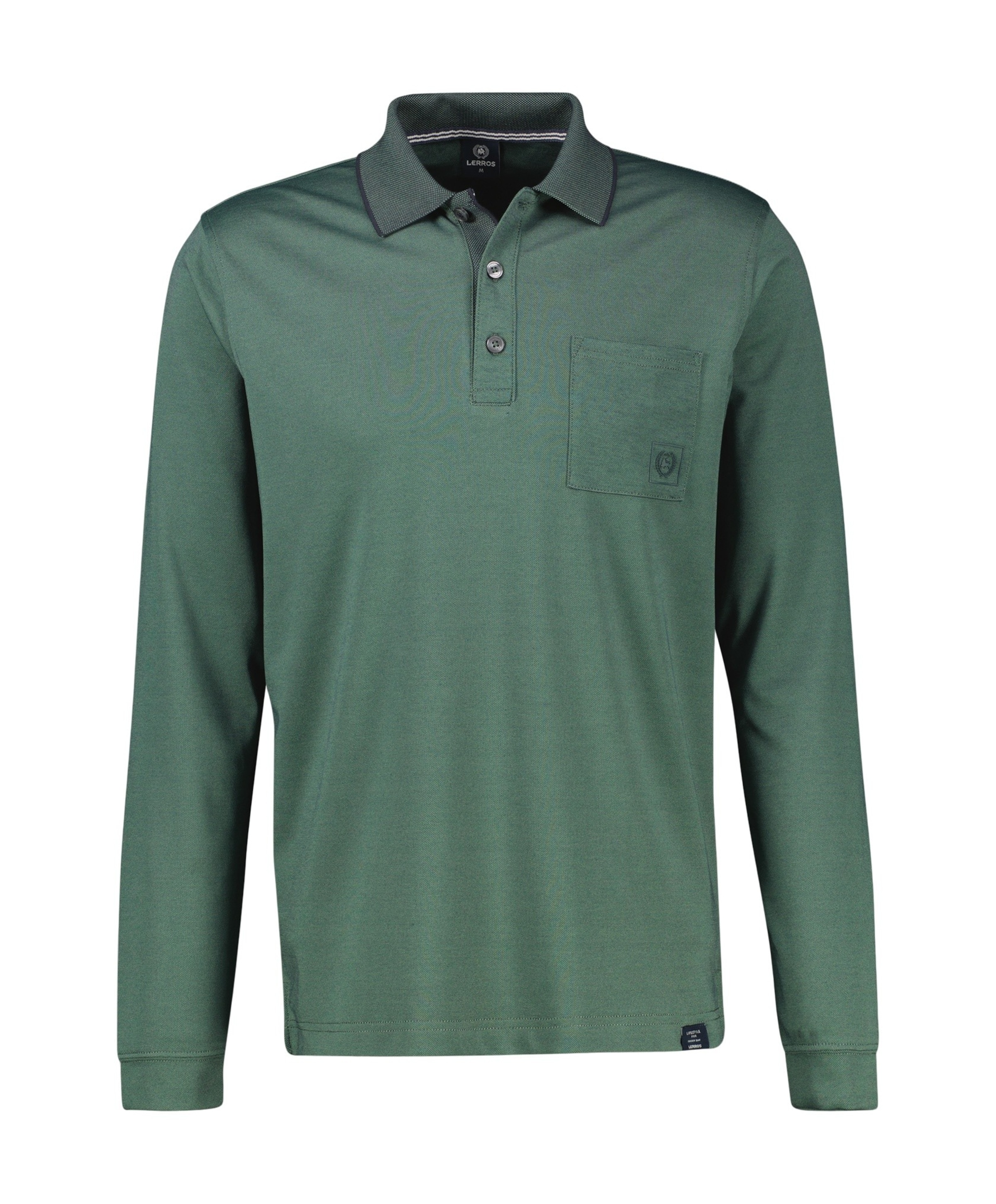 Heren polo groen