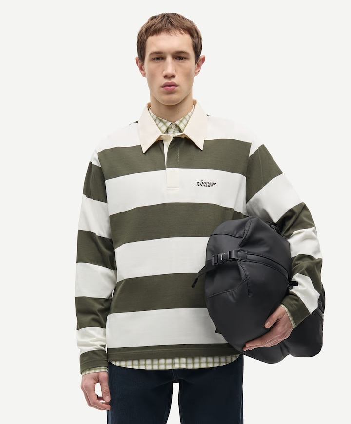 Heren polo groen