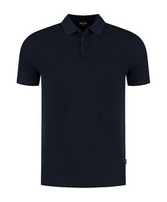 Heren polo blauw