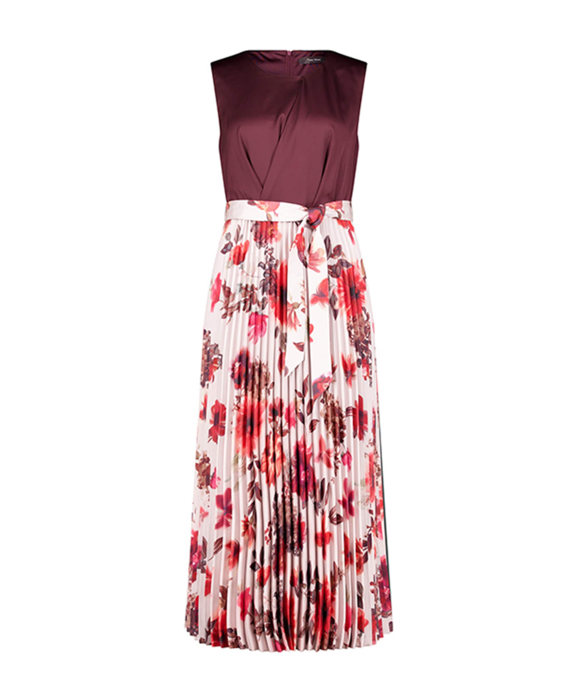 Dames jurk bordeaux