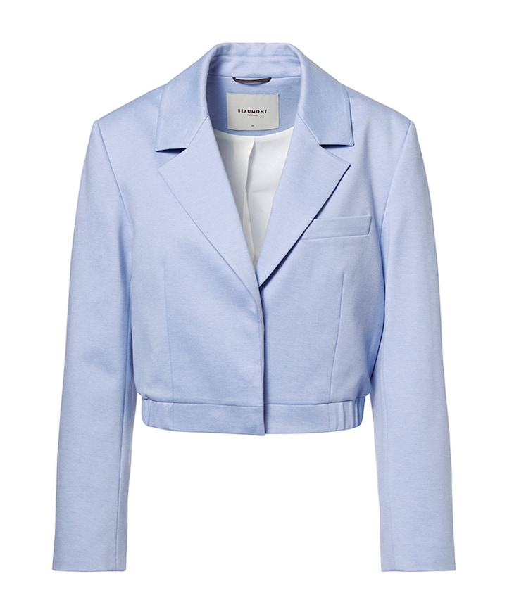Dames blazer blauw
