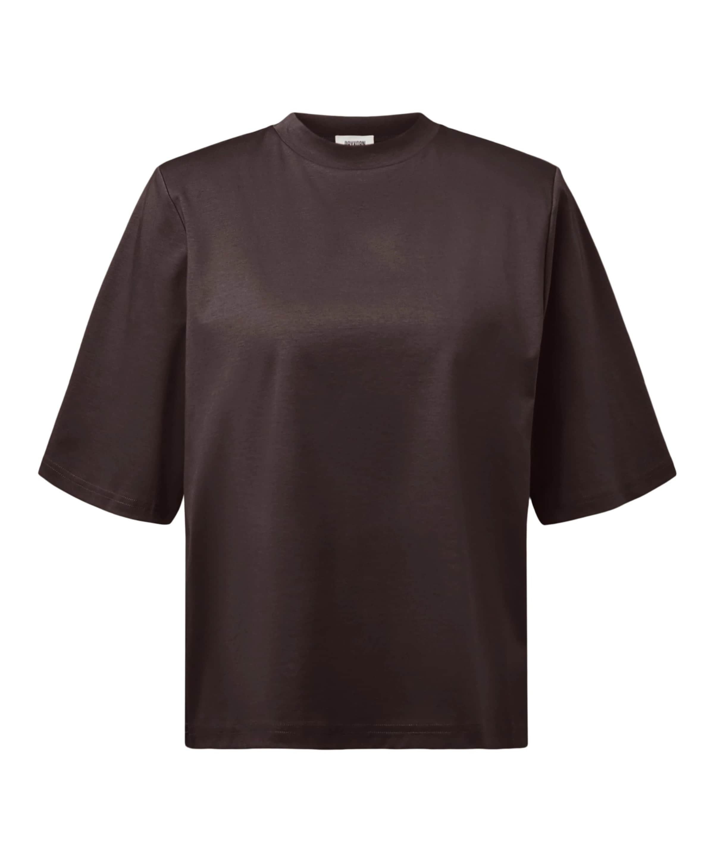 Dames T-shirt bruin