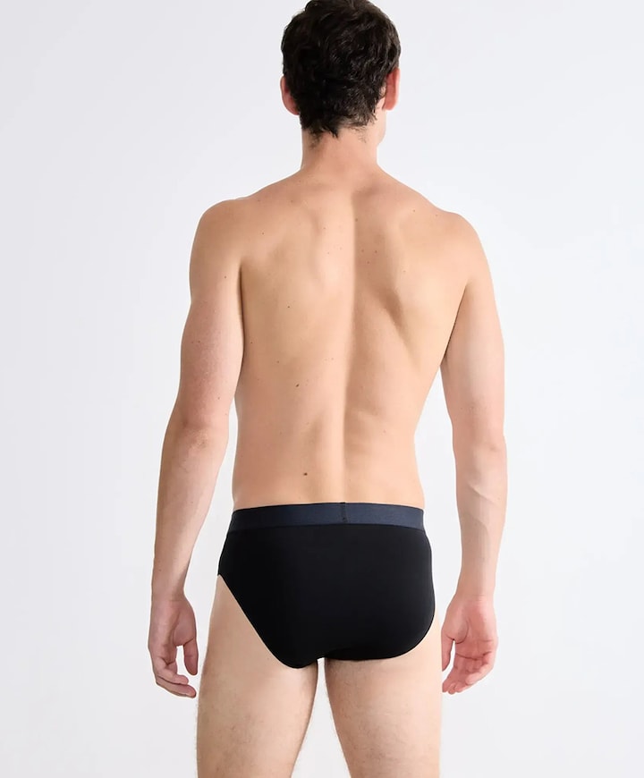Heren slip zwart
