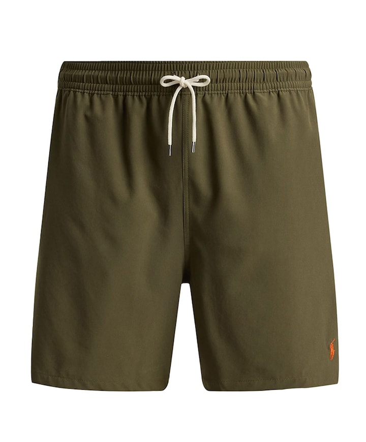 Woven Trunk Swim Bottom heren zwembroek groen