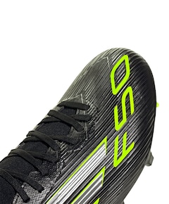 F50 League Mid Fg/mg heren voetbalschoenen zwart
