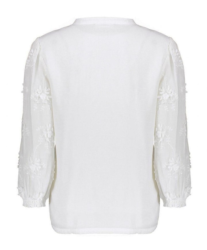 Dames blouse ecru