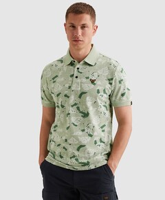 Heren polo groen