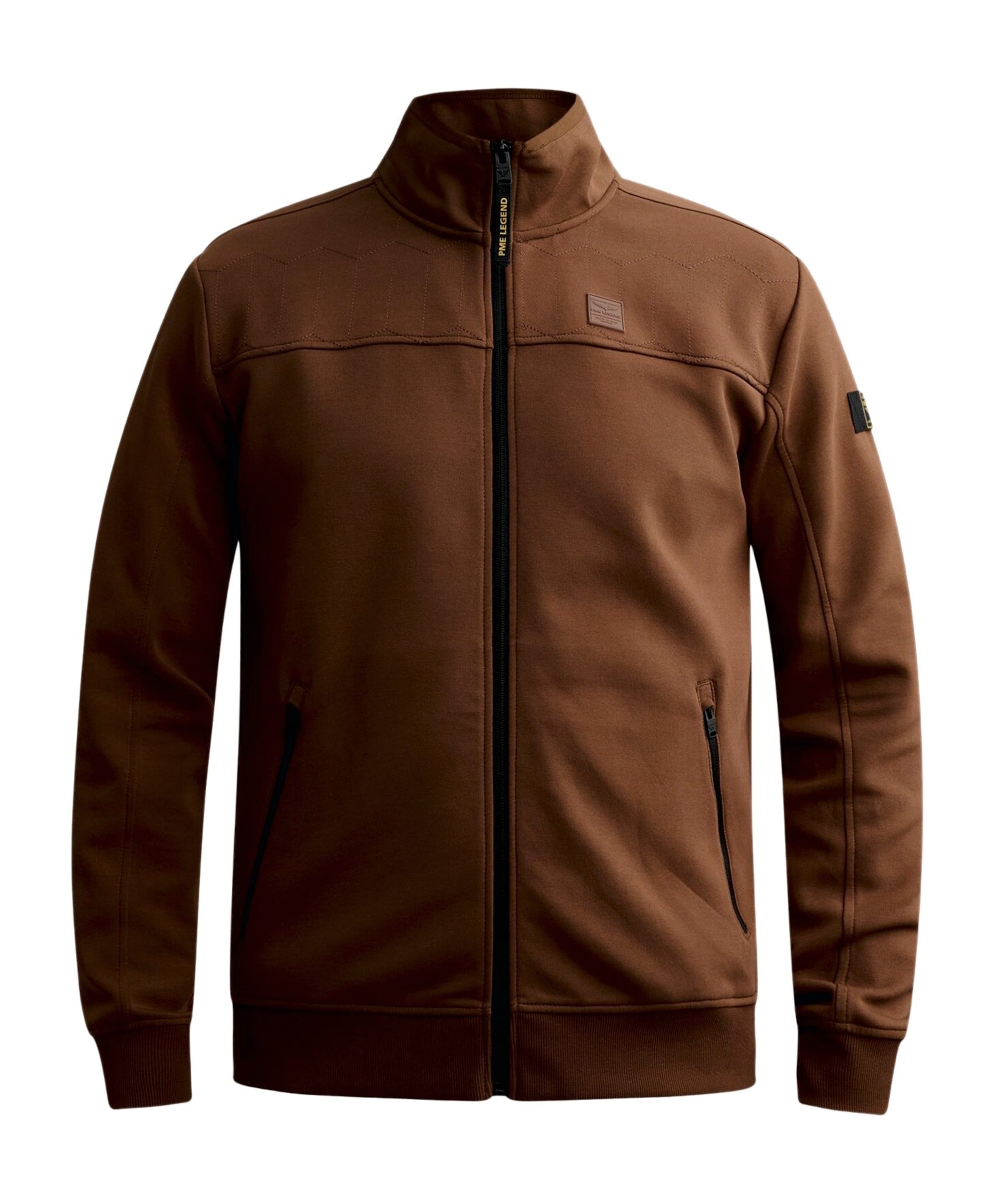 Heren vest bruin