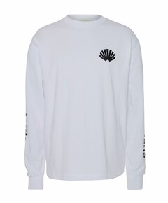Heren longsleeve wit