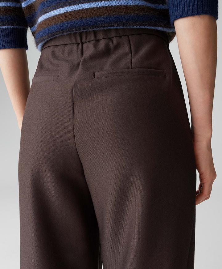 Melane dynamic dames broek bruin