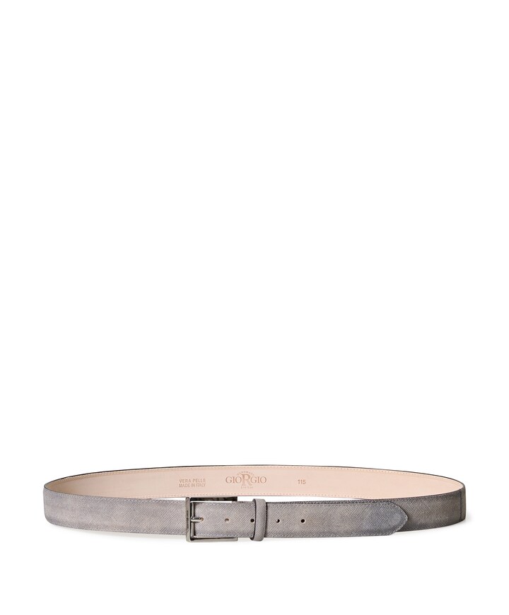Heren riem beige