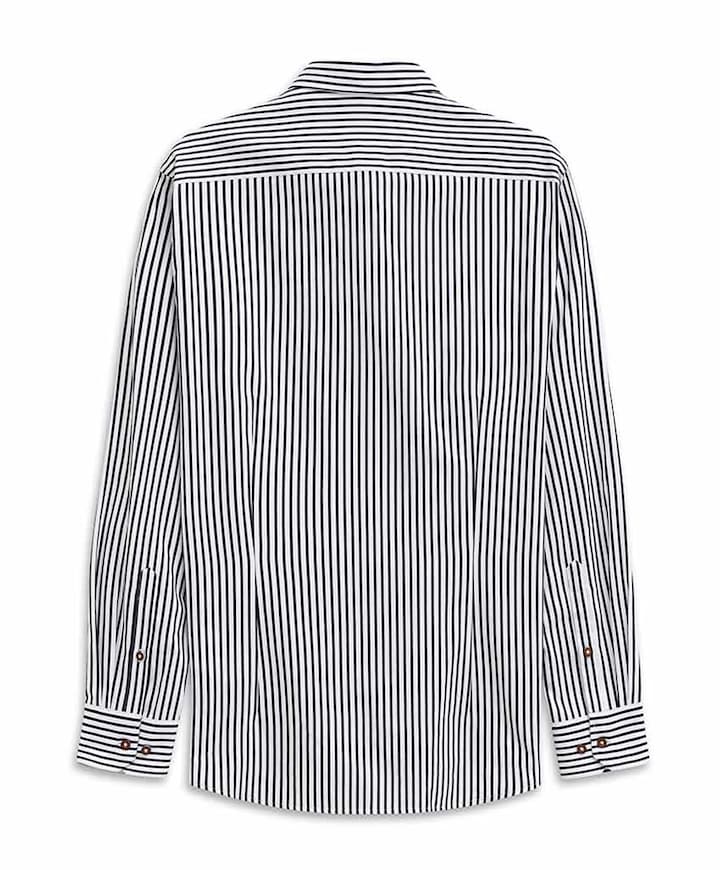 Overhemd lange mouw wit