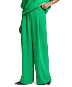 Kelsea Wide Leg dames pantalon groen