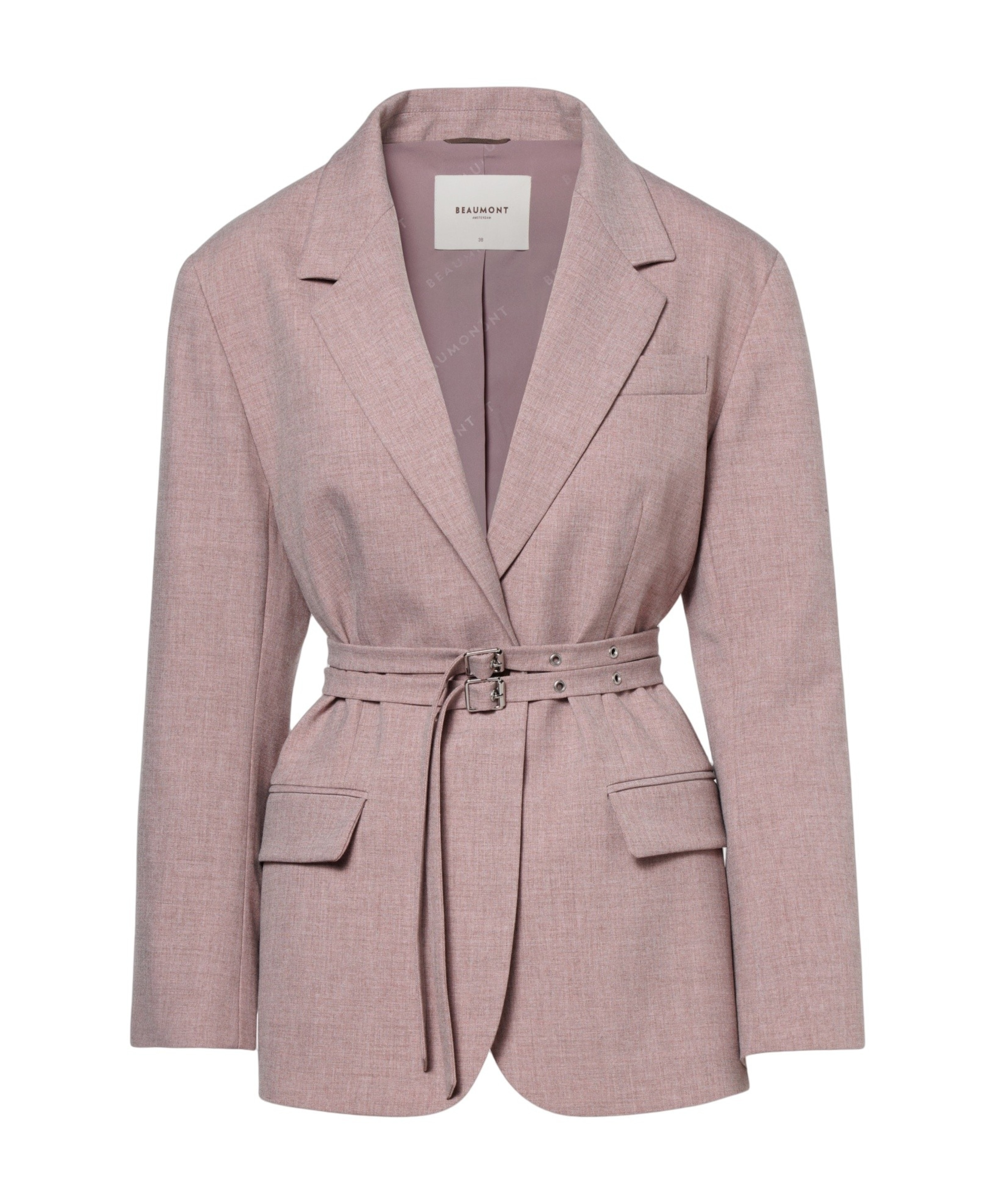 Dames blazer roze
