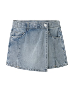 NKFALMA DNM SKORT 2228-OV F meisjes broekrok blauw