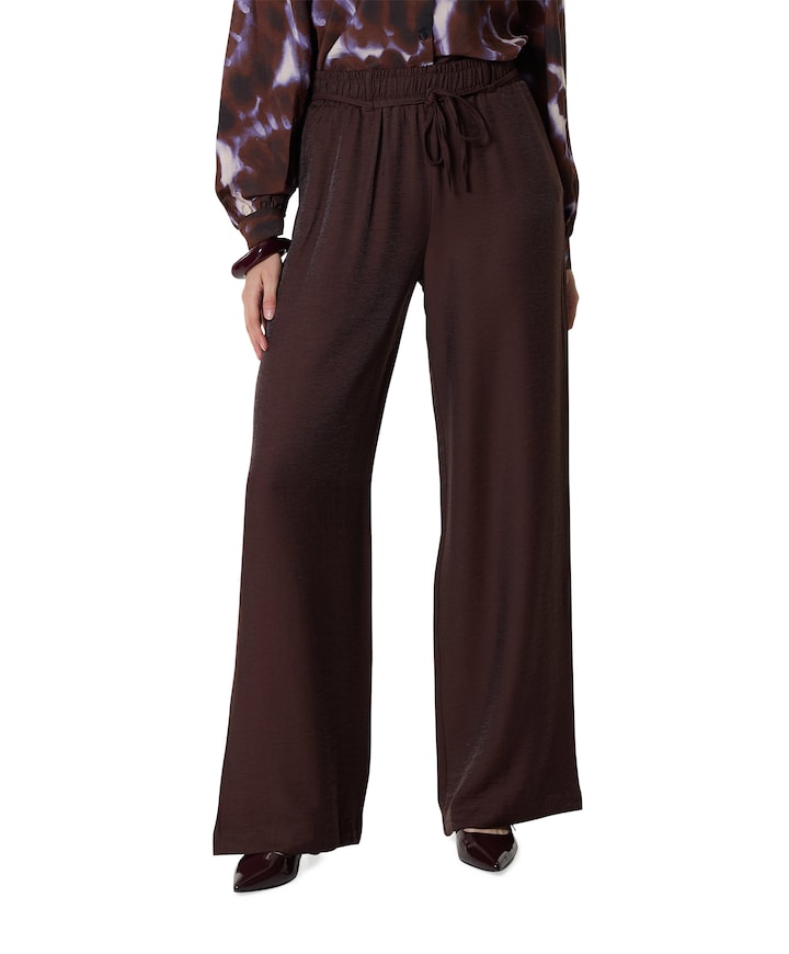 SOLANA dames broek bruin