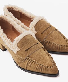 Jazz Vica dames loafers bruin
