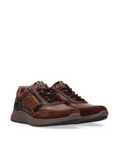 Maurizio heren sneakers bruin