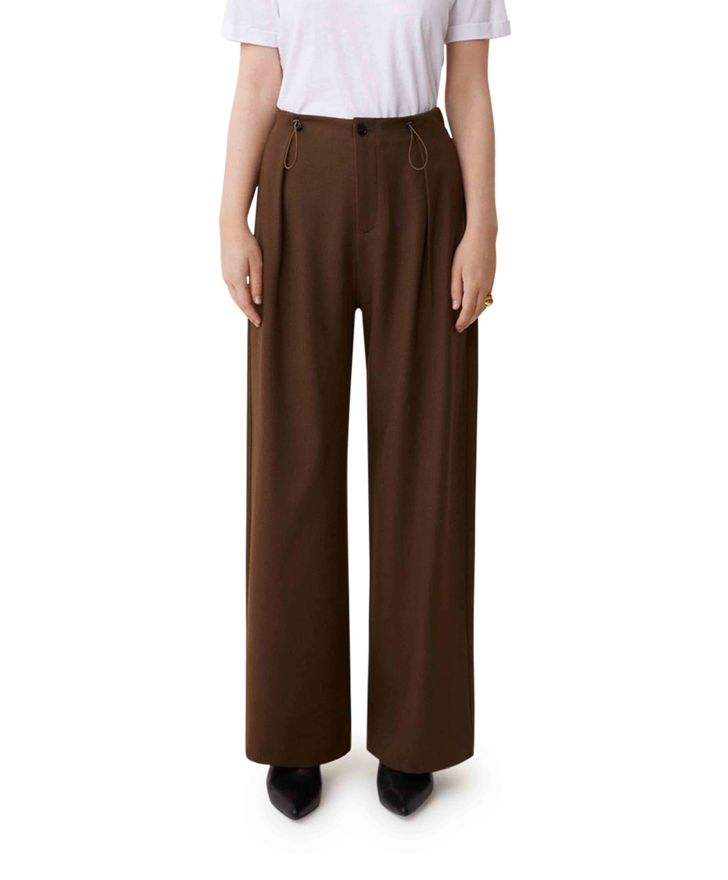 dames pantalon bruin