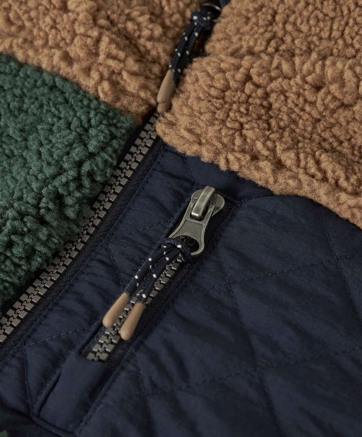 Jongens bodywarmer groen