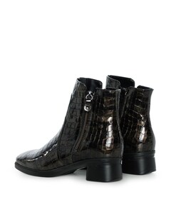 dames enkellaarzen bruin