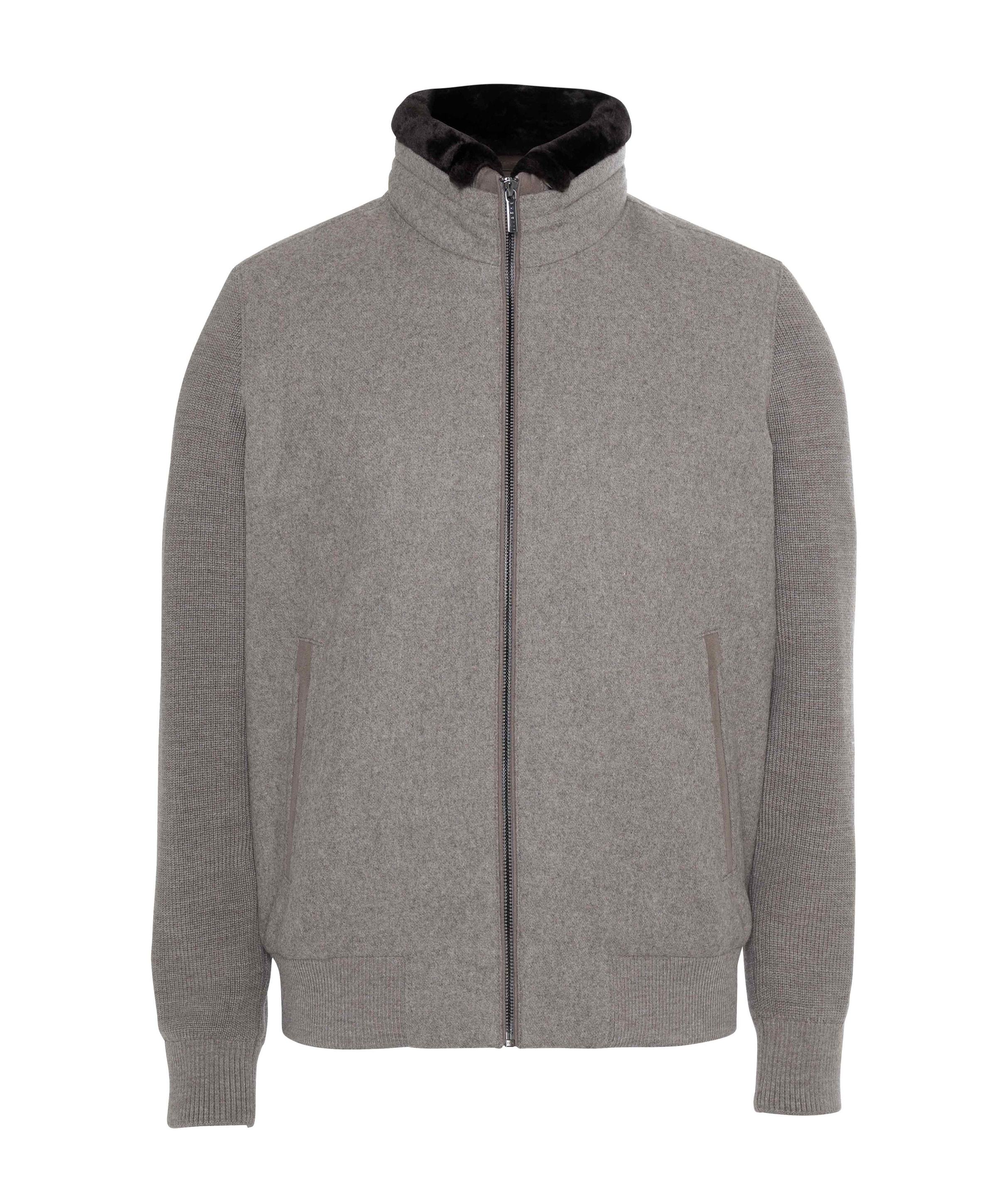 Heren vest beige