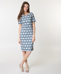 Dames jurk blauw