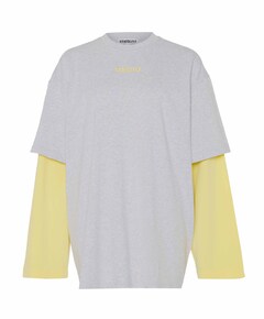 Dames longsleeve geel