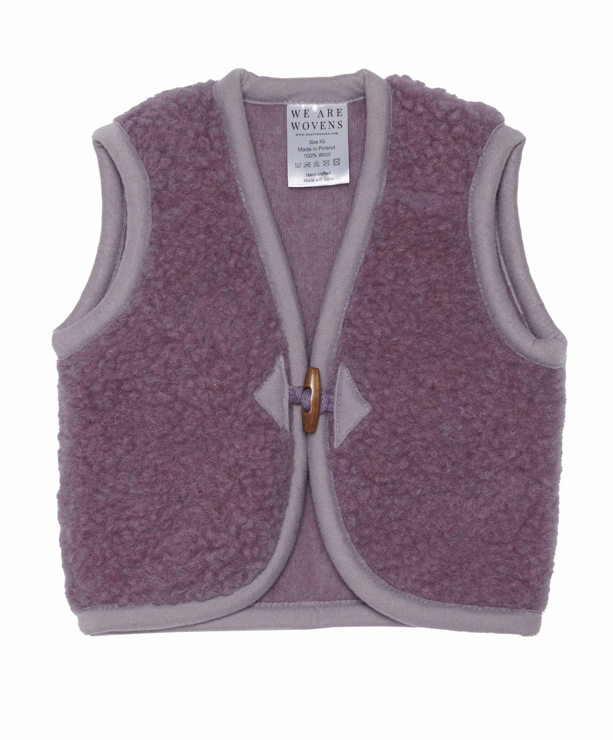 Uniseks gilet  paars