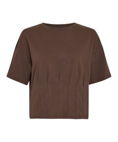 Dames T-shirt bruin