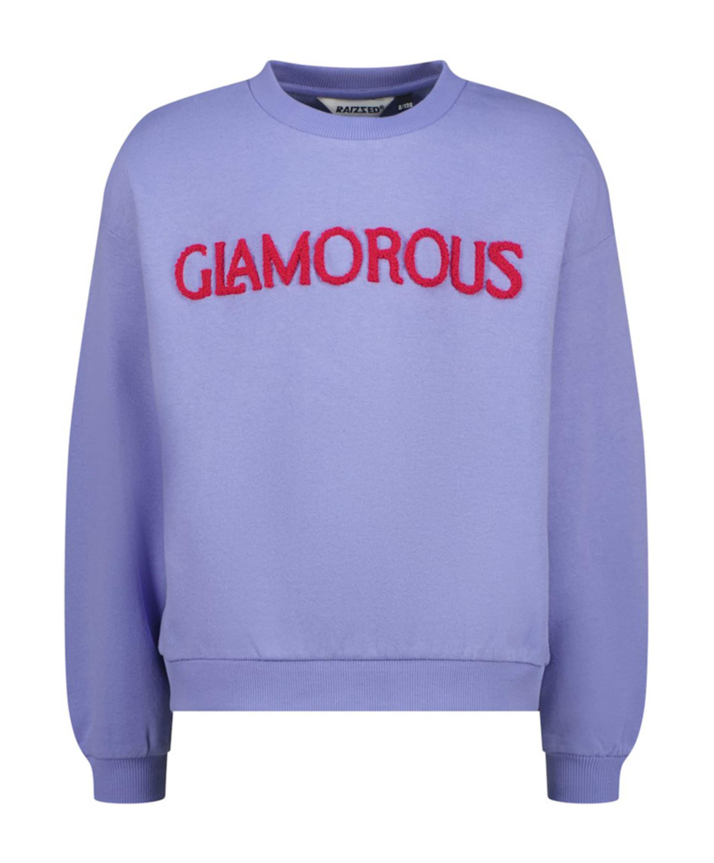 Meisjes sweater paars