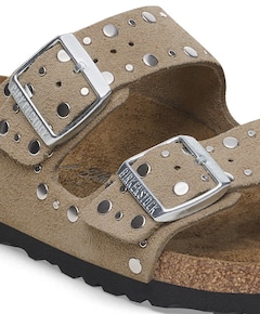 Arizona Rivets dames slippers beige