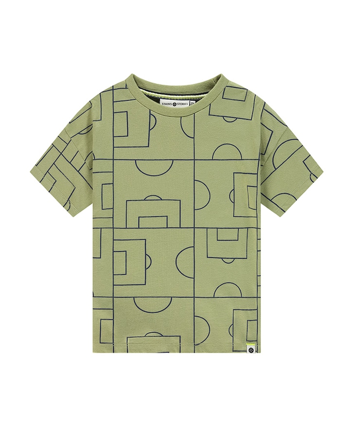 Jongens T-shirt groen