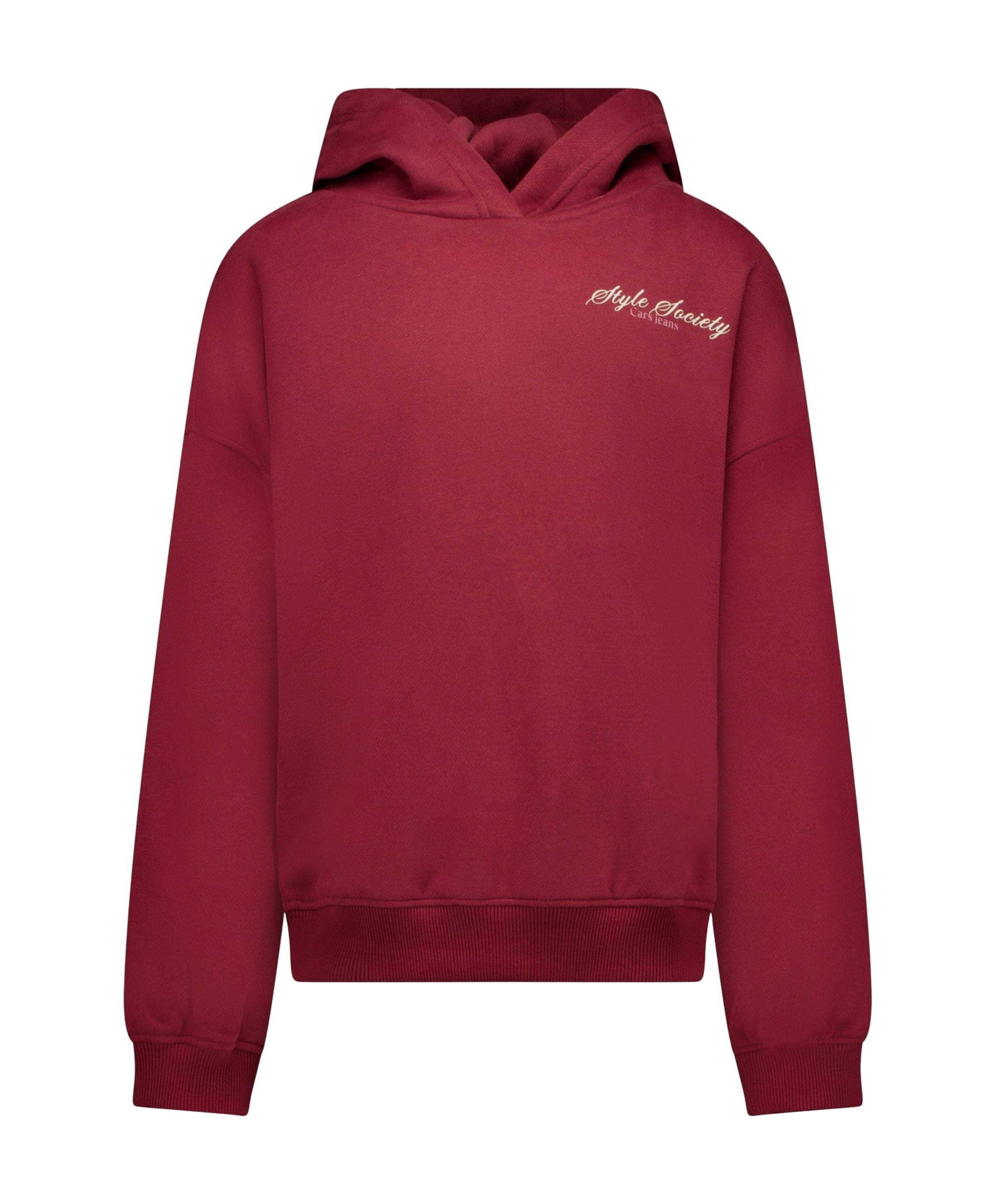 Meisjes hoodie bordeaux