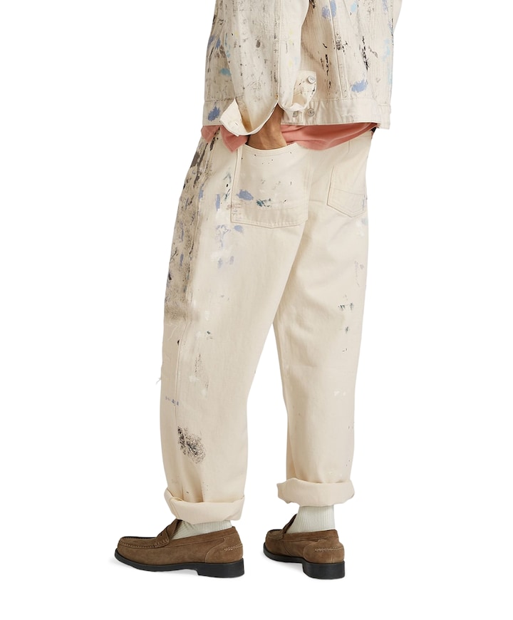 SASUKE R 107 heren jeans ecru