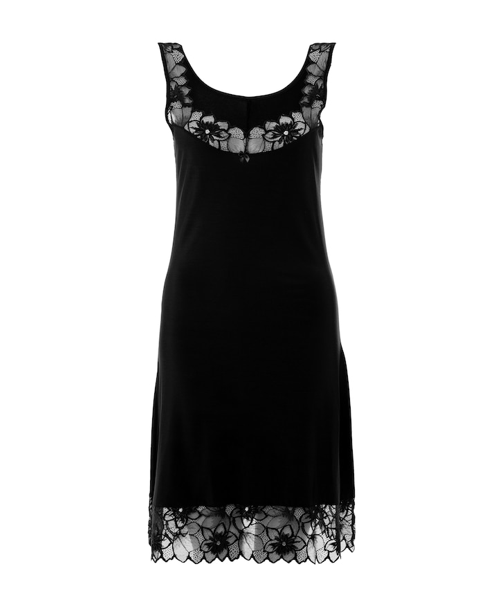 Dames nachthemd zwart