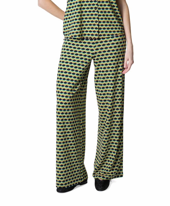 Sara Drift dames broek groen