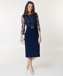 Dames jurk blauw