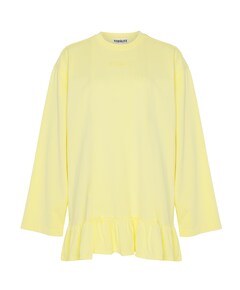 Dames longsleeve geel