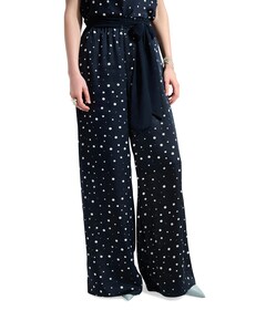 dames broek blauw