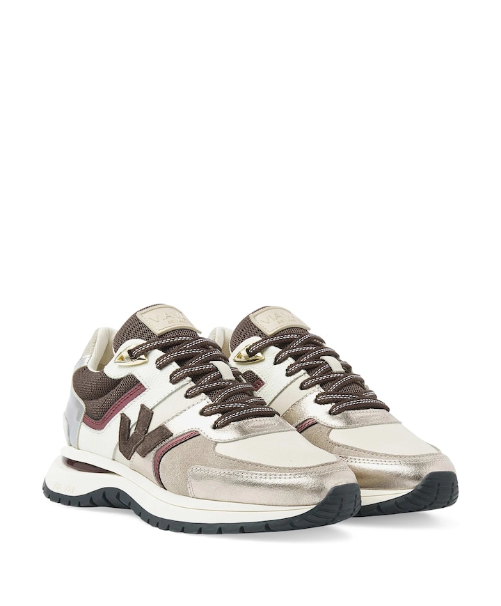 Usher Davina dames sneakers beige