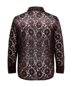 Dames blouse bruin