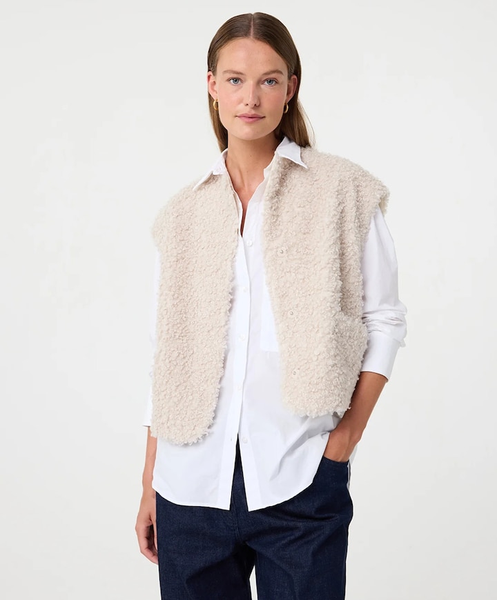 Gilet beige