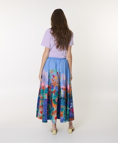 Dames rok blauw