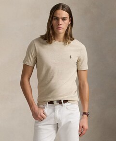 Heren T-shirt beige