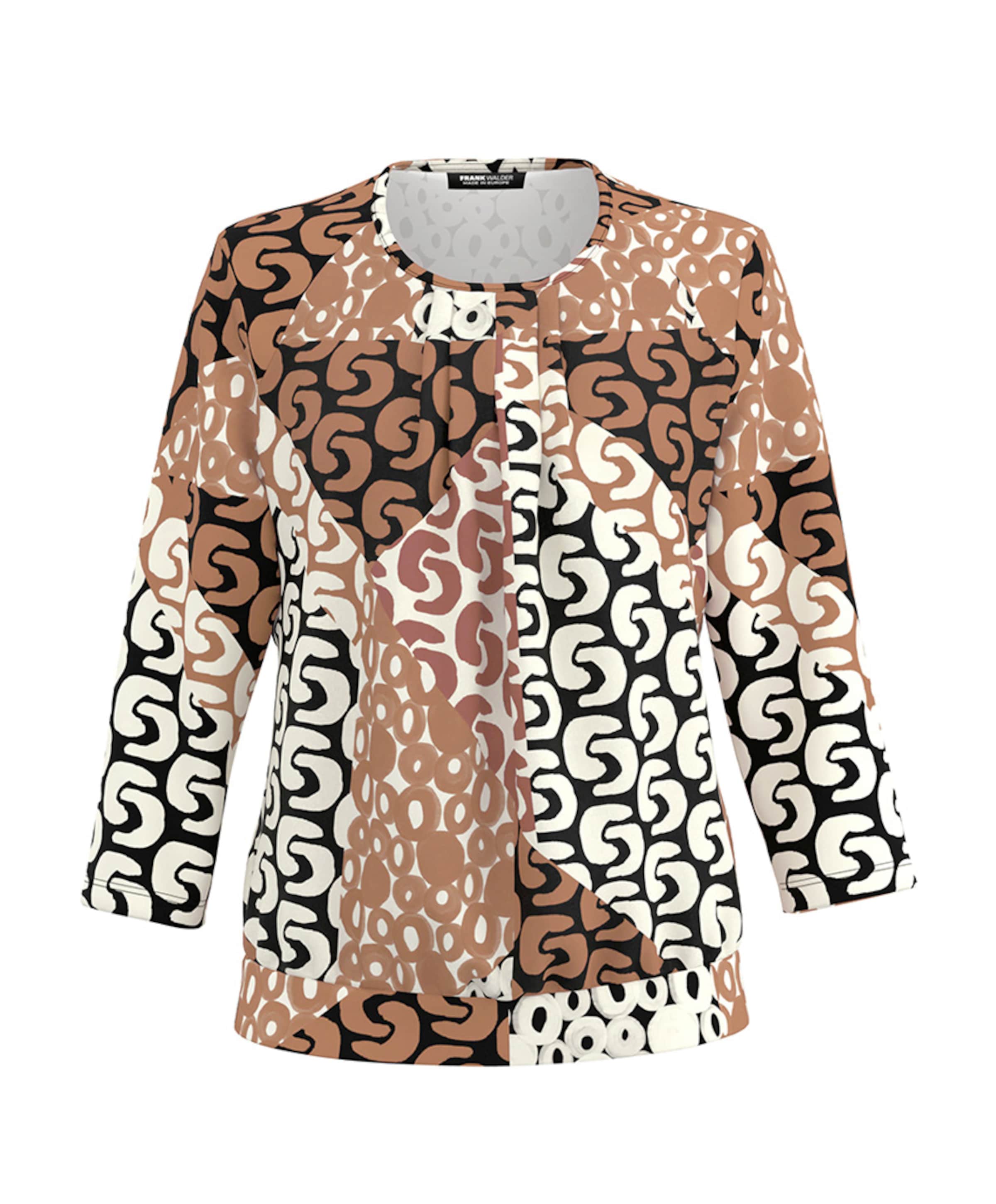 Dames longsleeve bruin